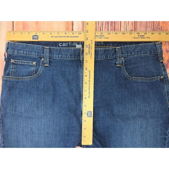 Carhartt Relaxed Fit Rugged Flex Straight Jeans 42 x 34 - Picture 7 of 8